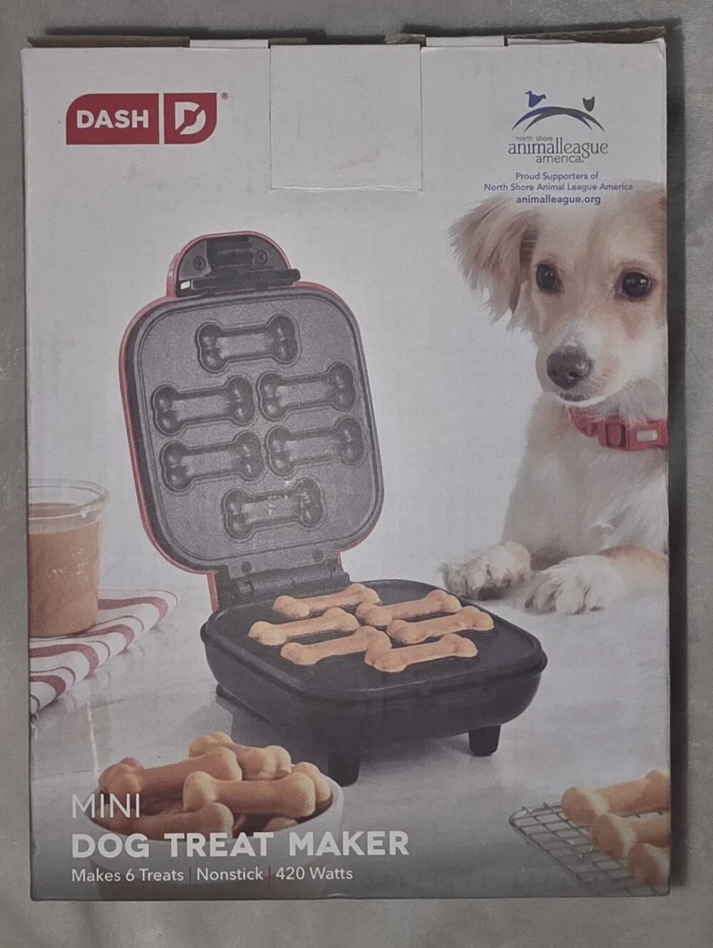 NEW Ash Mini Dog Treat Maker - Red
